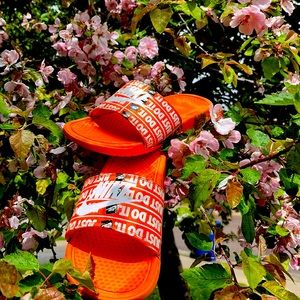 NIKE Benassi just do it print SLIDES
